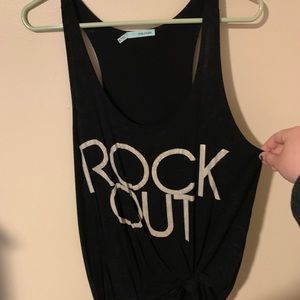 Graphic tank top